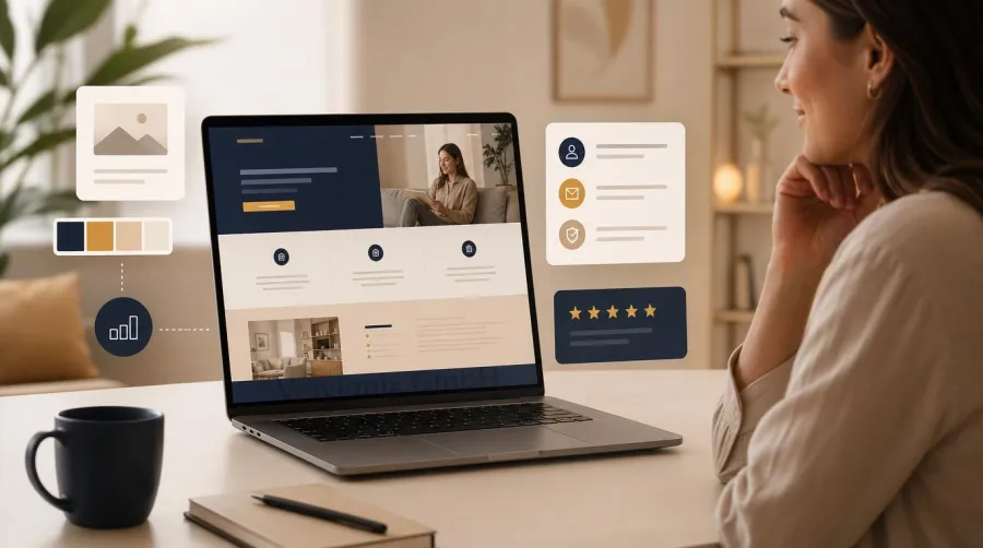 Professionelle Firmenwebsite von Grund auf