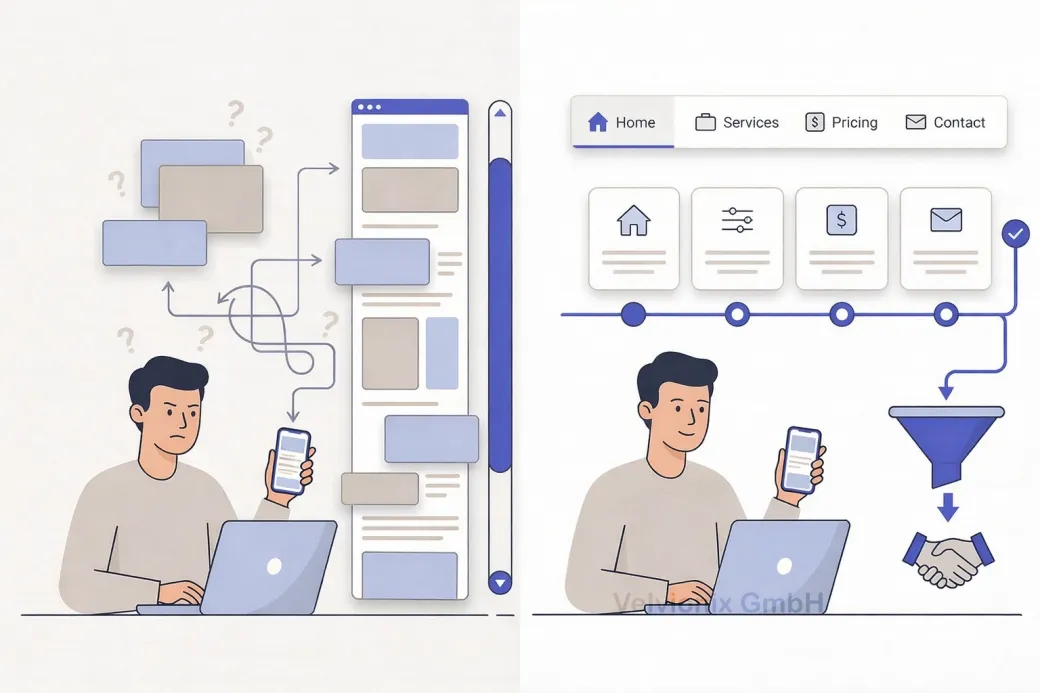 One-Pager oder klare Struktur: Warum mehrere Seiten besser verkaufen