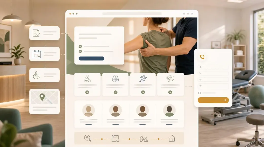 Physiotherapie-Website: Was Patienten wissen wollen