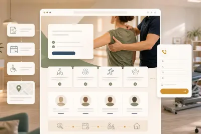Physiotherapie-Website: Was Patienten wissen wollen
