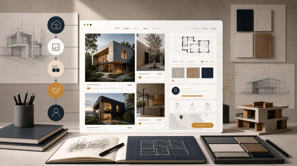 Architekten-Website planen: Projekte zeigen, Anfragen erleichtern