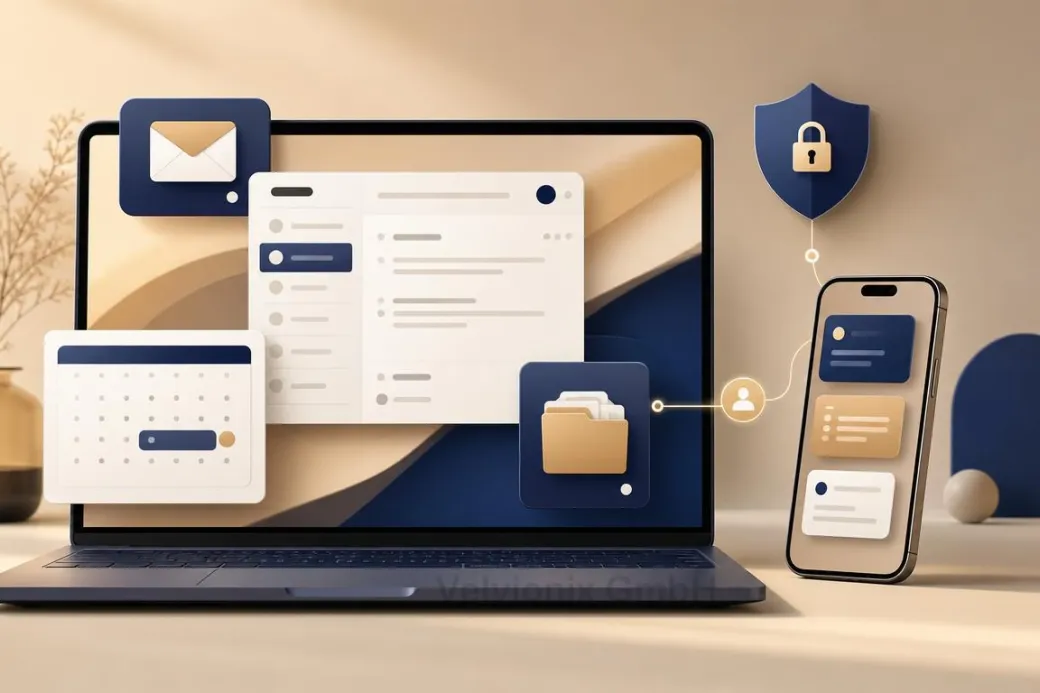 Professionell starten: E-Mail, Kalender und Dateien mit Vertrauen
