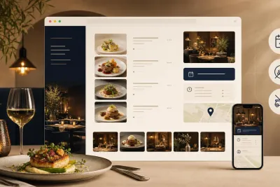 Restaurant-Website erstellen: Speisekarte und Reservierung