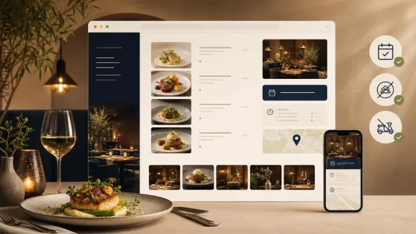 Restaurant-Website erstellen: Speisekarte und Reservierung