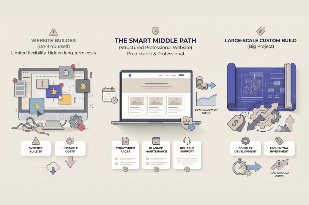 Site Builder or Professional Website: The Path That Pays Off