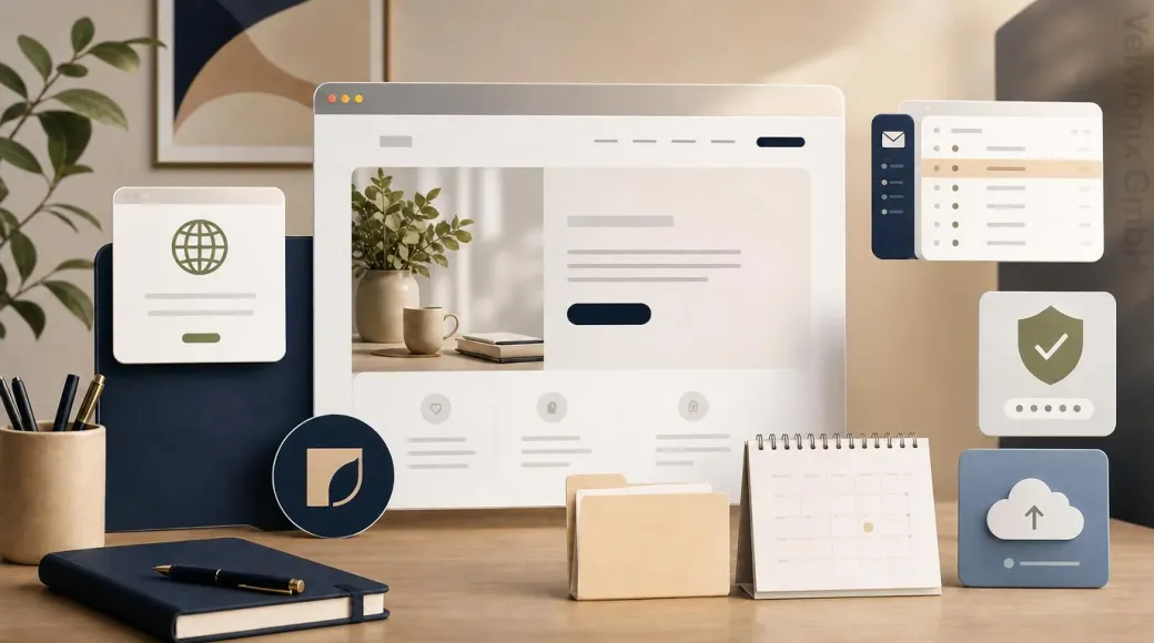 Selbstständig machen: Website, Domain, E-Mail und Sicherheit